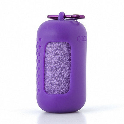 Portable Silicone Cold Towel Microfiber