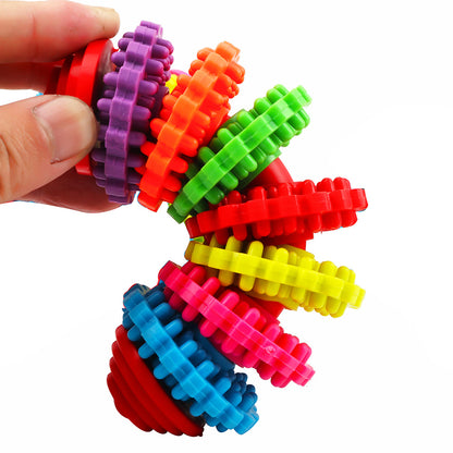 TUGME Colorful swivel pet toy dog molar