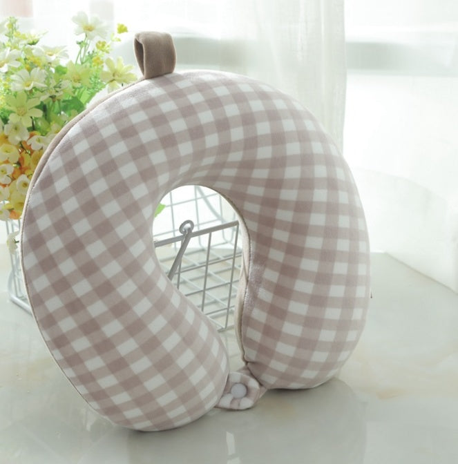 Travel slow rebound massage neck pillow