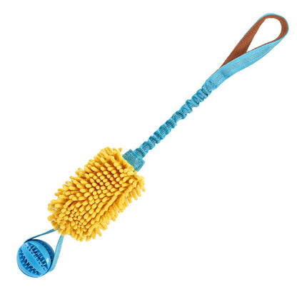 TUGME Cord Teether Bends And Hitches Bite-resistant Tug-of-war Woven Bends And Hitches Interactive Relieving Stuffy Pet Toy