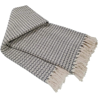 Marrakesh Eco-Friendly Super Soft Cotton Throws Lightweight Sustainable Recycled Cotton for Sofa Bed Chair Calming Colours By OLIVIA ROCCO