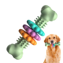TUGME Dog Chew Toy Dog Bone Type  Dogs Teeth Cleaning Toys Indestructible TPR Bone Chewing Bite Resistant Teething Toys  Pet Products