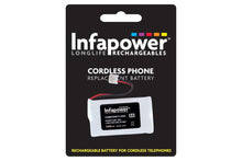 InfaPower Cordless Telephone Rechargeable Ni-MH AA Batteries - Pack of 2