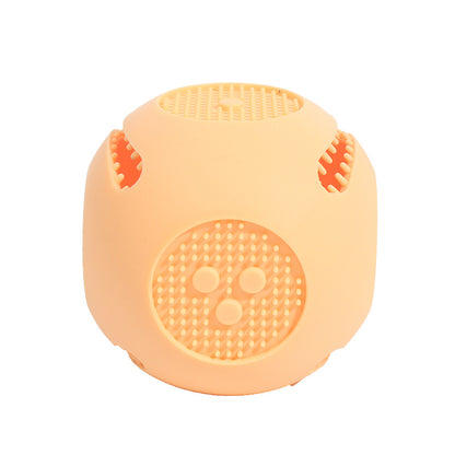 TUGME Pet Dog Toy Ball Cat Toy Outdoor Bite-resistant Puzzle Anti-choking Molar Cleaning Food-grade Silicone Leaking Food Ball