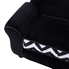 PawHut Dog Sofa Bed For XS-Sized Dogs, Cat Sofa With Soft Cushion, Pet Chair Lounge With Washable Cover, Removable Legs, Wooden Frame