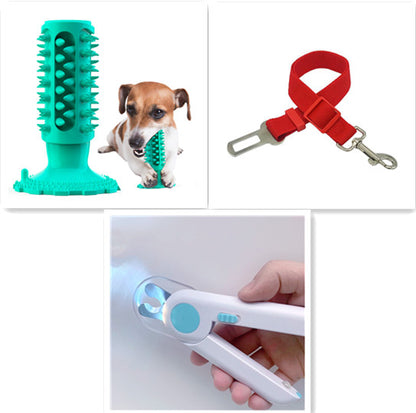TUGME Teeth Cleaning Dog Toothbrush Sucker Molar Stick Dog Bite Toy