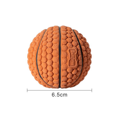 TUGME Rugby Tennis Dog Bite Sounding Ball Pet Toy
