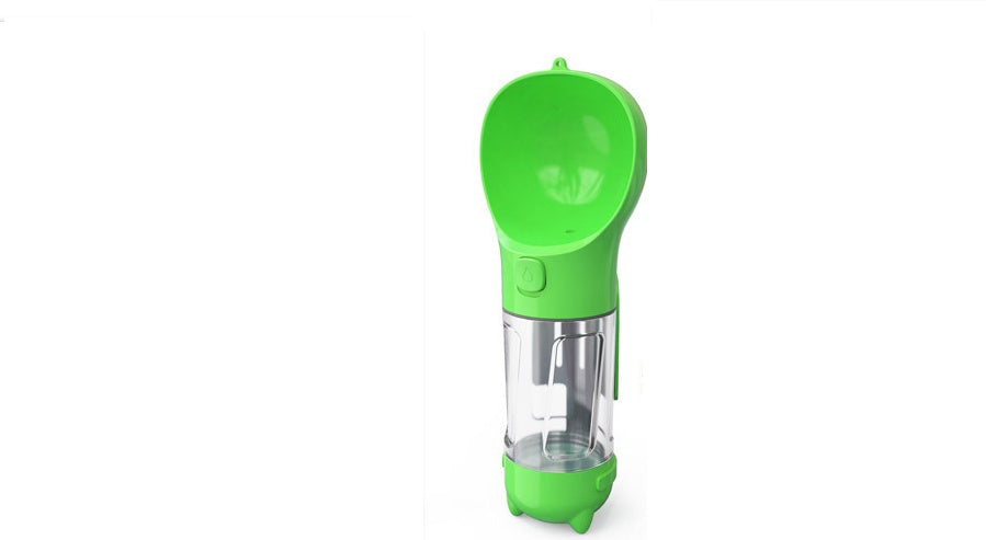 4 in 1 Pet Multi-functional Water Bottle Capacity: 300ml - 500ml
