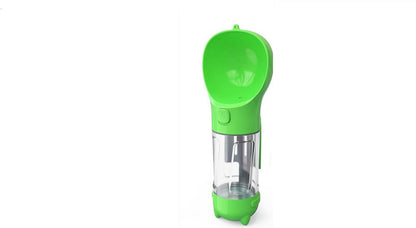 4 in 1 Pet Multi-functional Water Bottle Capacity: 300ml - 500ml