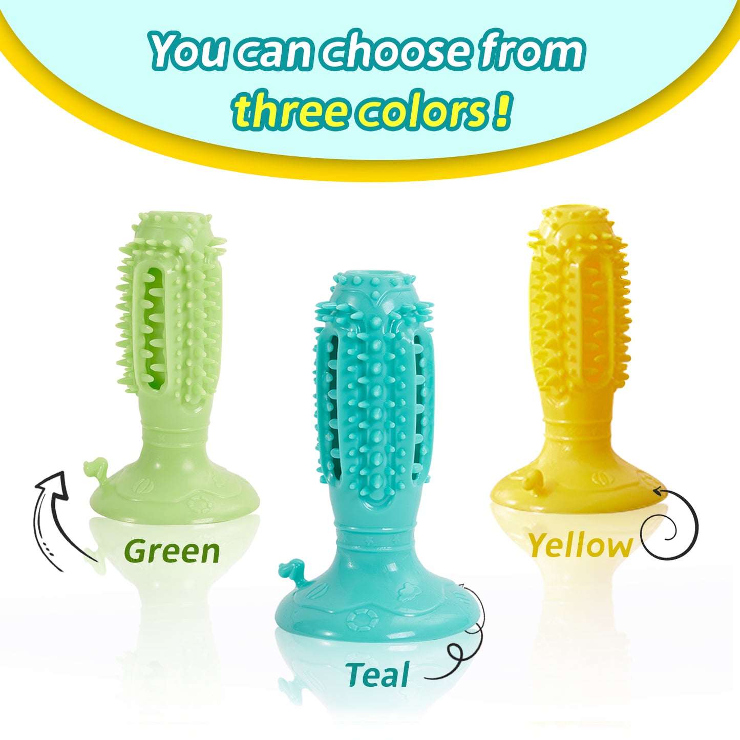 TUGME Different Functions Interactive Balls For Dogs Squeaky Dog Balls Toys And Puppy Teething Chew Toy Balls For Small Dogs Dog Balls For Clean Teeth And Training 4Pcs