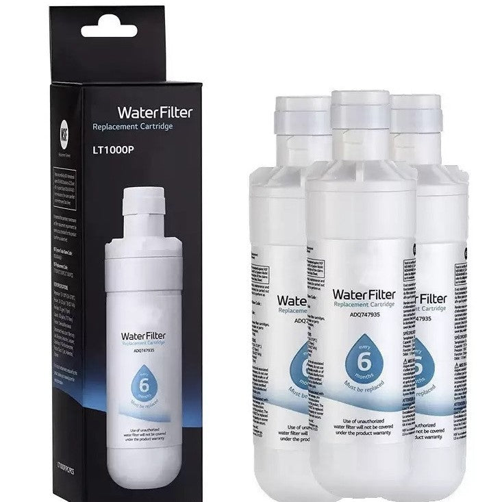 Genuine LG LT1000P   Replacement Refrigerator Water Filter - ( 1 to 6 Pack)