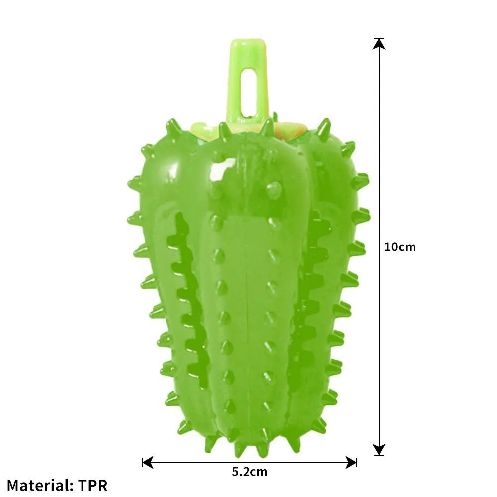 TUGME Interactive Dog Teething Chili Chewers Toy Interactive Toys Dog Toys