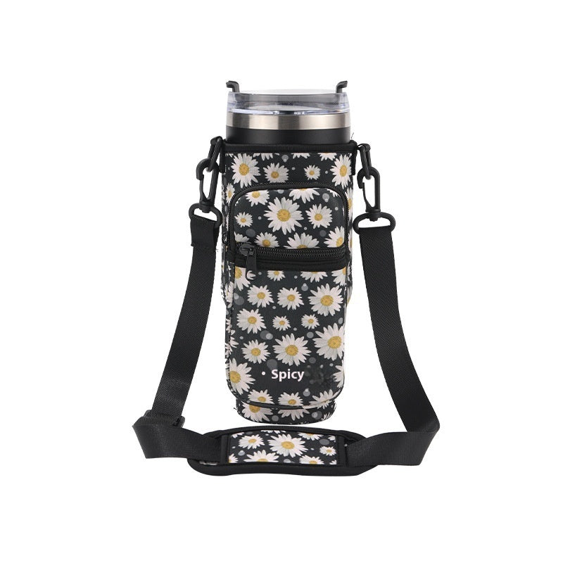 Cup Cover Car Handle Cup Cup Cover Crossbody Strap