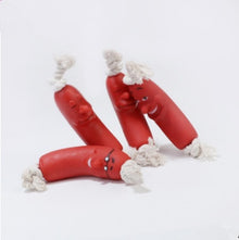 TUGME Puppy Funny Ham Sausage Dog Chew Toys Pet Supplies Interactive Dog Ball Toys For Large Dogs Bite Resistant Hot Dog Toy