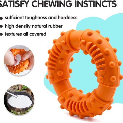 TUGME Dog Fetching Stick Bouncy Hollow Interactive Toy For Puppies Large Dogs Floatable Stick Lightweight Chewy Toy For Catch Fetch
