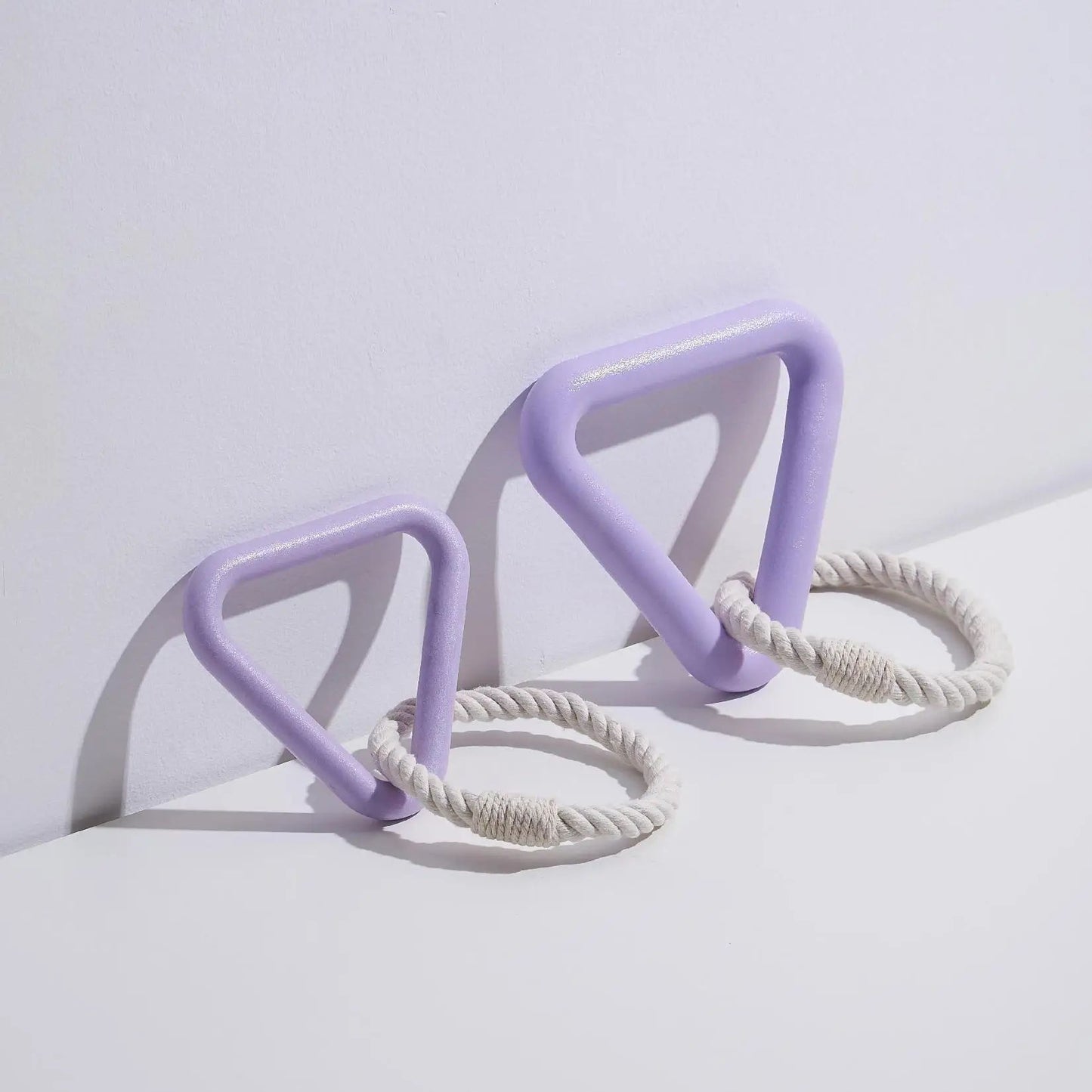 TUGME Exquisite Large Triangular Pull Ring, Bite-resistant And Wear-resistant Cotton Rope Pull Ring Toy Fully Interacts With Pets