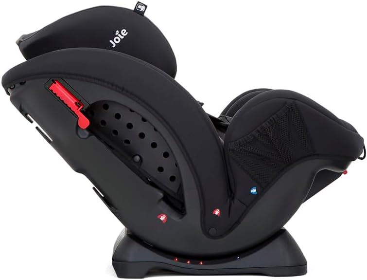 Joie Stages R44 from Birth Combination Group 0+1/2 Belted Car Seat (Birth - Approx. 7 Years, 0-25kg) - Coal