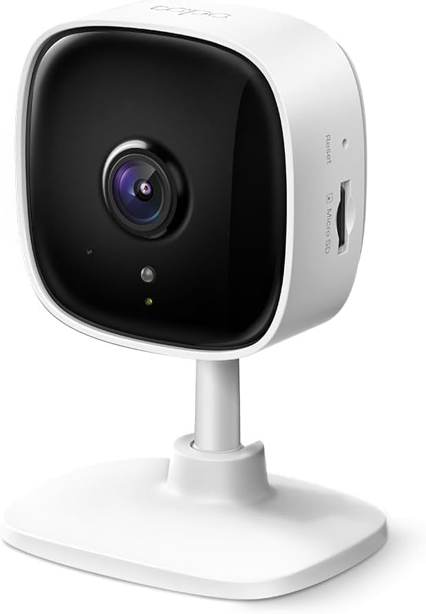 Tapo TC60 Indoor Camera House Security Camera, WiFi Camera, No Monthly Fee, AI Detection, Dog Puppy Camera, Baby Camera Monitor, CCTV, 2-way Talk, Advanced Night Vision, Works with Alexa & Google