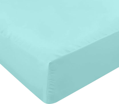 Utopia Bedding Fitted Sheet Double, White - Deep Pocket 14 inch (35 cm) - Easy Care - OEKO-TEX Certified - Soft Brushed Microfibre Fabric - Shrinkage and Fade Resistant - Bottom Sheet