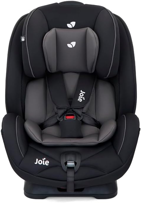Joie Stages R44 from Birth Combination Group 0+1/2 Belted Car Seat (Birth - Approx. 7 Years, 0-25kg) - Coal