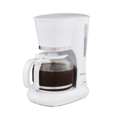 GEEPAS 1.5L Filter Coffee Machine | 800W Coffee Maker for Instant Coffee, Espresso, Macchiato & More | Boil-Dry Protection, Anti-Drip Function, Automatic Turn-Off Feature, Black