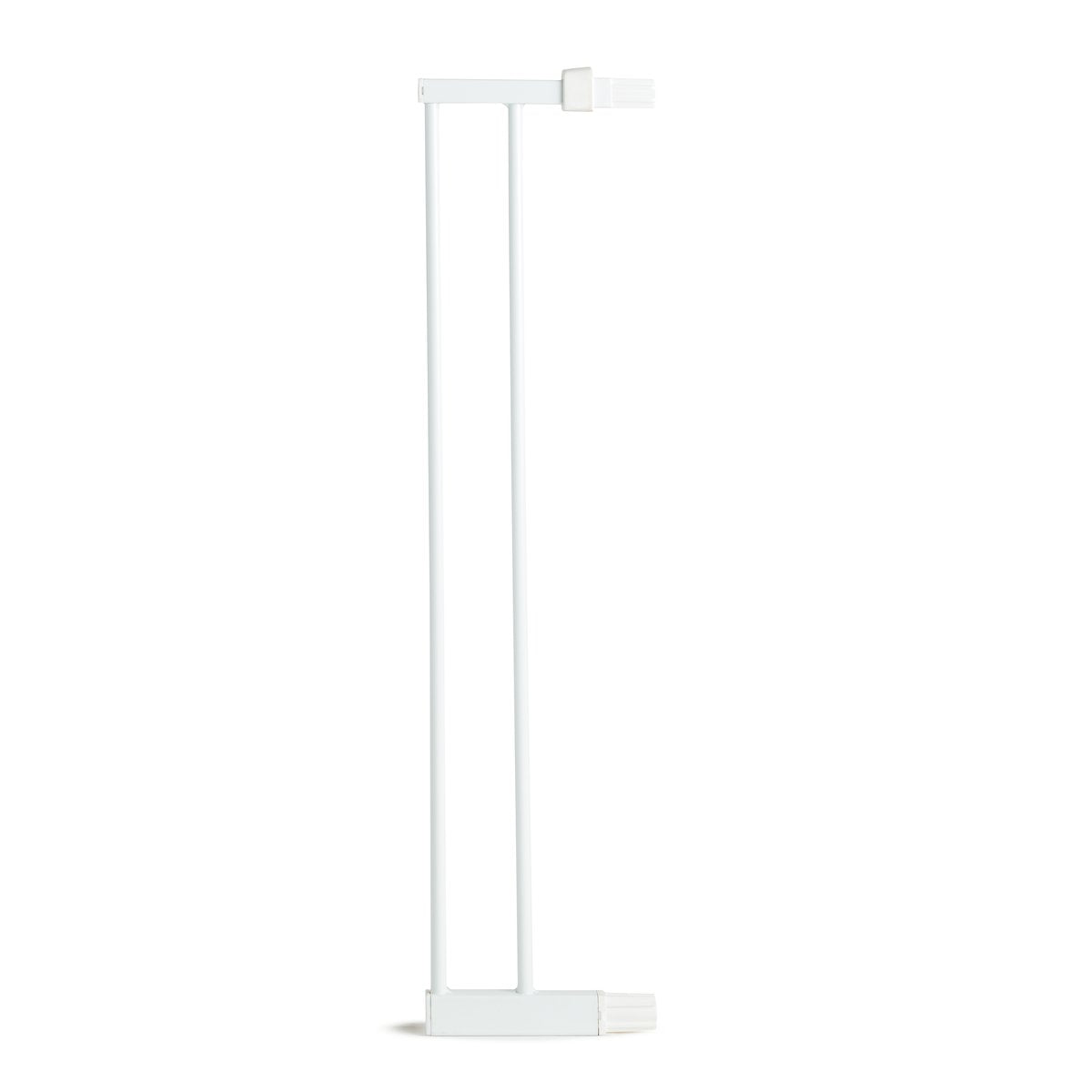 Munchkin Stair Gate Maxi Secure Toddler & Baby Gate 76-82cm extends up to 117cm with separately sold extensions | Pressure Fit Baby Safety & Dog Gate for Doorways | No-Screw Install Child Gate, White