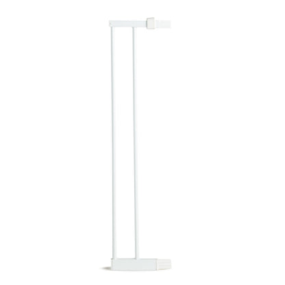 Munchkin Stair Gate Maxi Secure Toddler & Baby Gate 76-82cm extends up to 117cm with separately sold extensions | Pressure Fit Baby Safety & Dog Gate for Doorways | No-Screw Install Child Gate, White