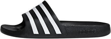 adidas Unisex Adilette Aqua Slides, Core Black/Cloud White/Core Black, 11 UK