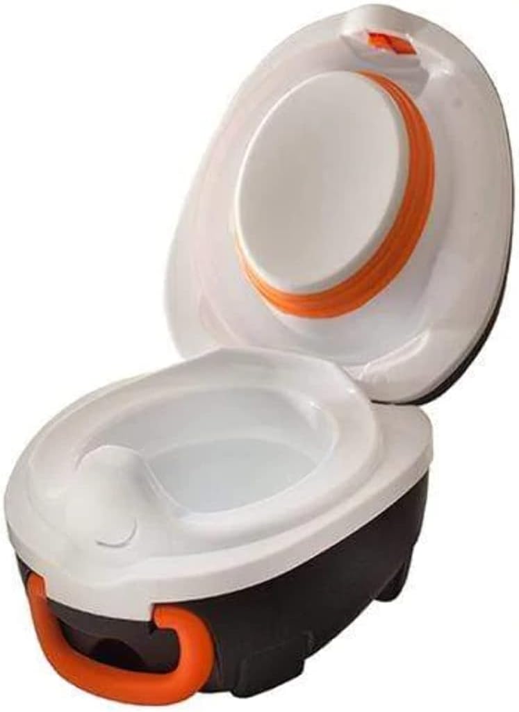 My Carry Potty - Penguin Travel Potty, Award-Winning Portable Toddler Toilet Seat for Kids to Take Everywhere