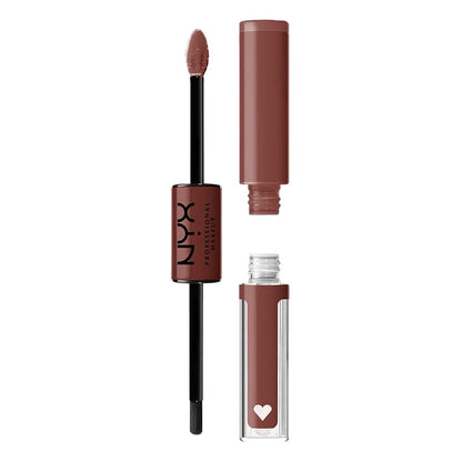 NYX Professional Makeup Lip Gloss, High Pigment, Long Lasting Lip Shine, No Transfer, Shine Loud, Never Basic