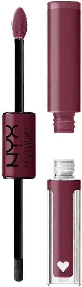 NYX Professional Makeup Lip Gloss, High Pigment, Long Lasting Lip Shine, No Transfer, Shine Loud, Never Basic