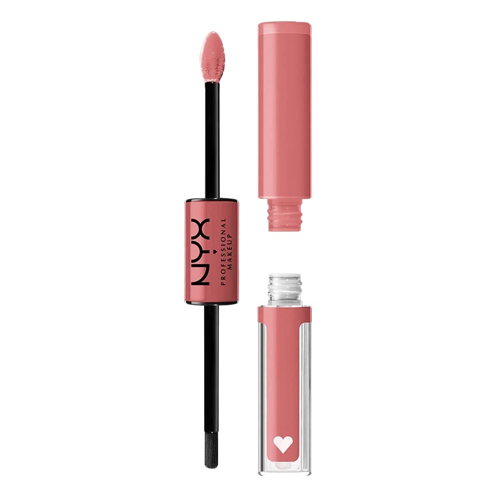 NYX Professional Makeup Lip Gloss, High Pigment, Long Lasting Lip Shine, No Transfer, Shine Loud, Never Basic