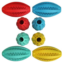 TUGME Rubber Food Ball Bite Resistant Dog Toy Mint Flavor Watermelon Tooth Ball Molar Toy