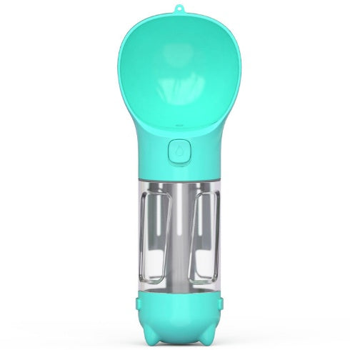 4 in 1 Pet Multi-functional Water Bottle Capacity: 300ml - 500ml