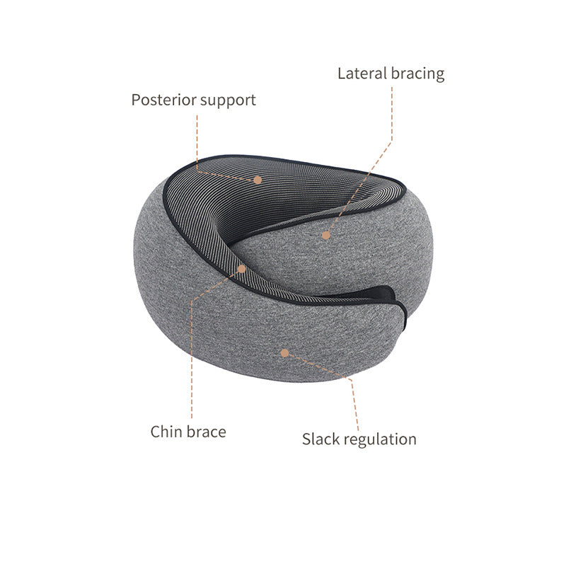 Travel Pillow Neck Pillow Memory Foam Neck Pillow Airplane, Portable Travel Pillows For Airplanes Offices And Cars Travel Neck Pillow Soft Neck Pillow For Traveling