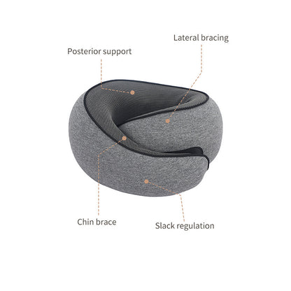 Travel Pillow Neck Pillow Memory Foam Neck Pillow Airplane, Portable Travel Pillows For Airplanes Offices And Cars Travel Neck Pillow Soft Neck Pillow For Traveling