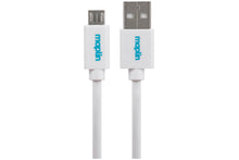 Maplin USB-A to Micro USB-B Cable - White