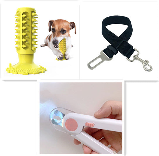 TUGME Teeth Cleaning Dog Toothbrush Sucker Molar Stick Dog Bite Toy