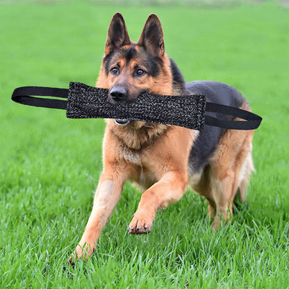 TUGME Durable Dog Bite Stick Creative Dog Tug Chew Stick For Teeth Cleaning, Ideal For Medium Breeds Stick For Interactive