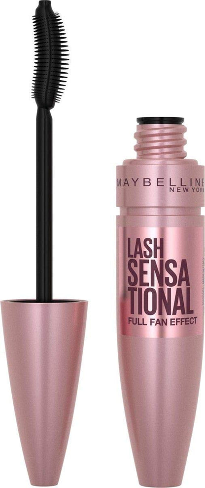 Maybelline New York, Volume Mascara, Lash Sensational, Colour: Very Black, 9.5 mL