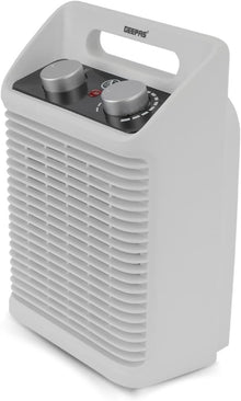GEEPAS Portable Fan Heater 2000W | Low Running Cost with 2 Heat Settings 1000-2000W Safety Tip-Over Switch & Overheat Protection | Energy Efficient Heater with Cooling/Warm/Hot Mode | 2 Year Warranty
