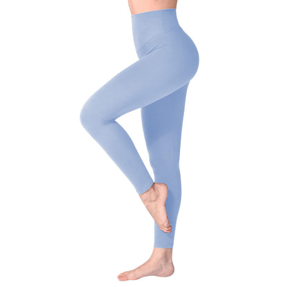 SINOPHANT High Waisted Leggings for Women, Buttery Soft Elastic Opaque Tummy Control Leggings,Plus Size Workout Gym Yoga Stretchy Pants
