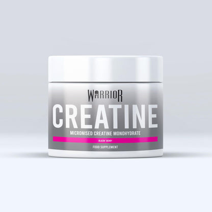 Warrior Creatine Monohydrate Powder – Micronised for Easy Mixing and Consumption – Proven to Improve Physical Performance / Recovery, 5g Servings (Unflavoured, 300g)