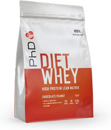 PhD Nutrition Diet Whey Low Calorie Protein Powder, Low Carb, High Protein Lean Matrix, Chocolate Peanut Butter Protein Powder, High Protein, 40 Servings Per 1 kg Bag