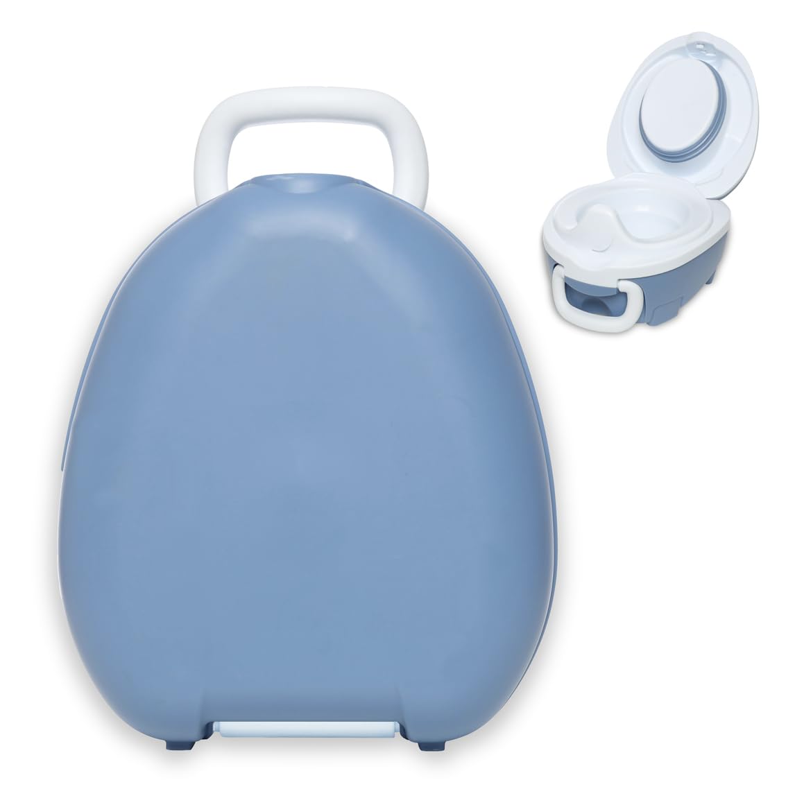 My Carry Potty - Penguin Travel Potty, Award-Winning Portable Toddler Toilet Seat for Kids to Take Everywhere