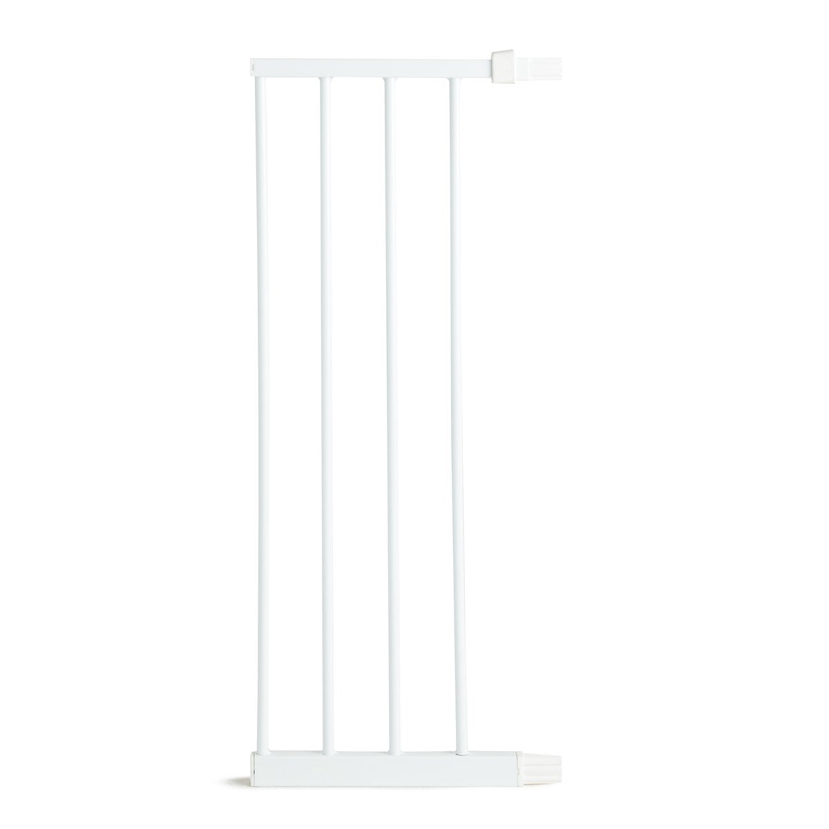 Munchkin Stair Gate Maxi Secure Toddler & Baby Gate 76-82cm extends up to 117cm with separately sold extensions | Pressure Fit Baby Safety & Dog Gate for Doorways | No-Screw Install Child Gate, White