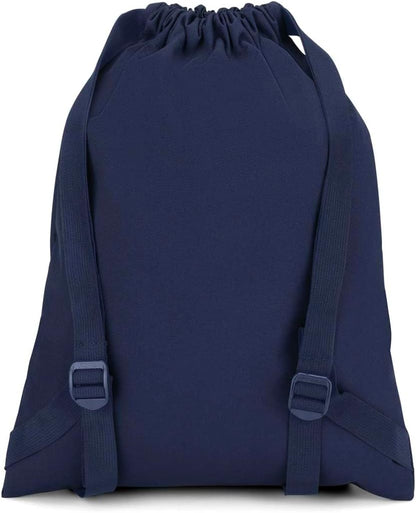 JANSPORT DRAWSACK Small Backpack, Navy (Blue)