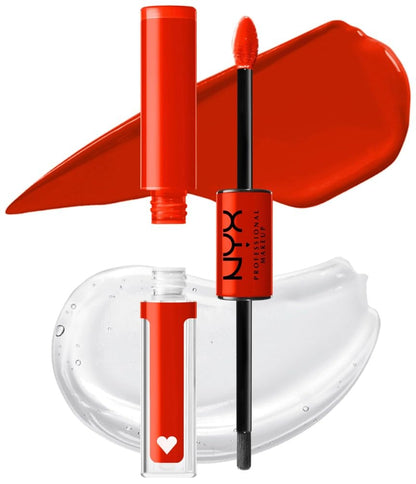 NYX Professional Makeup Lip Gloss, High Pigment, Long Lasting Lip Shine, No Transfer, Shine Loud, Never Basic