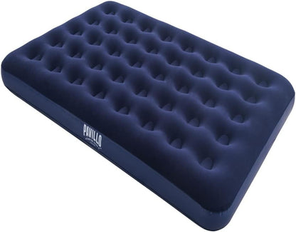 Bestway 67002 Adult Inflatable Mattress 1.91 m x 1.37 m x 22 cm Single, Navy Blue