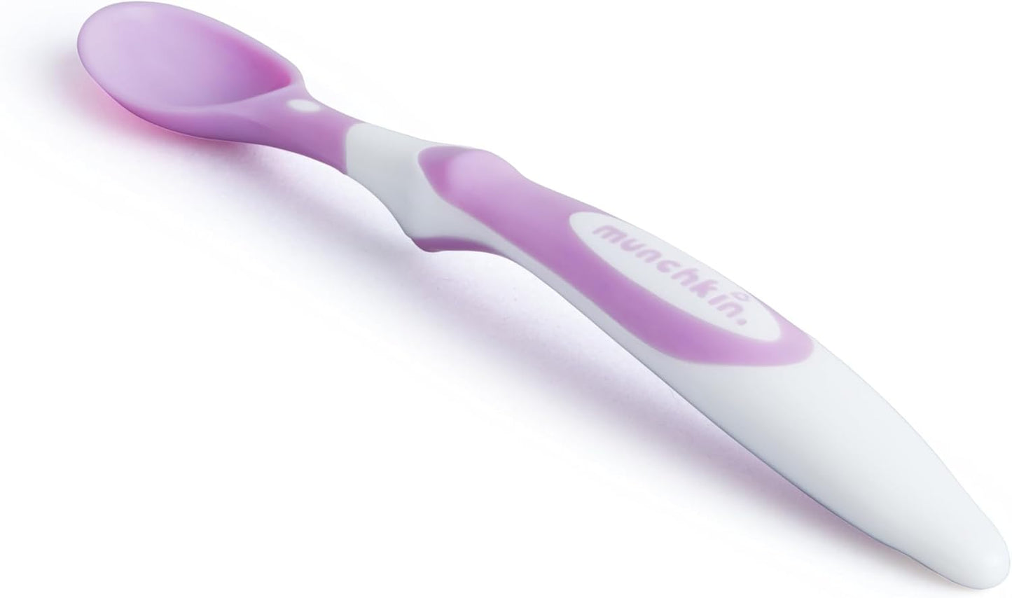 Munchkin Soft Tip Infant Spoons, 1 Pack of 6 spoons